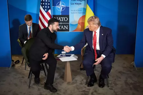 Д.Трамп В.Зеленский нар уулзав